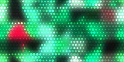 Green red dots color background. Blurred dotted colored texture. Happy circles color love creative backdrop. Bright rings glowing colorful pattern. Simple sweet design. photo