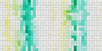 Green white yellow colorful brick block toys pattern. Happy creative child puzzle surface design. Plastic building blocks background. Toy bricks texture. Colored plastic pieces backdrop. Like Lego. photo