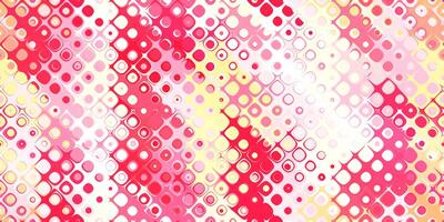 Pink yellow rounded cells grid background. Bubbled liquid creative design. Awesome colored sweet holiday texture. Amazing multicolor happy love shapes backdrop. Bright color bubbles geometric surface. photo