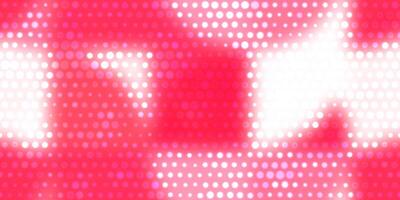 Red pink blurred dotted colored texture. Happy circles color love creative backdrop. Bright rings glowing colorful pattern. Simple sweet design. Dots color background. photo