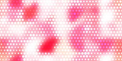 Red pink dots color background. Blurred dotted colored texture. Happy circles color love creative backdrop. Bright rings glowing colorful pattern. Simple sweet design. photo