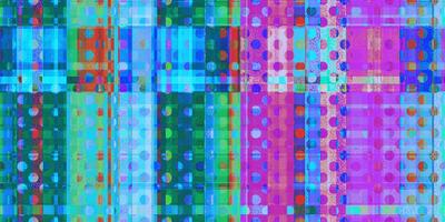 Colored Dotty Distortion Screen Texture. Colorful Noise Background. Glitch Art Backdrop. Distorted Geometric Surface. Abstract grunge pattern. photo