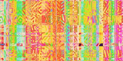 Summer Colors Squares Distortion Screen Texture. Colorful Noise Background. Glitch Art Backdrop. Distorted Geometric Surface. Abstract grunge pattern. photo