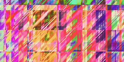 Colored Indigo Orange Sky Distortion Screen Texture. Colorful Noise Background. Glitch Art Backdrop. Distorted Geometric Surface. Abstract grunge pattern. photo