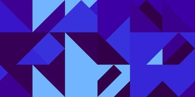 Geometric background pattern. Electric violet blue. Seamless chaotic usual forms multicolor geometric modernism style. photo