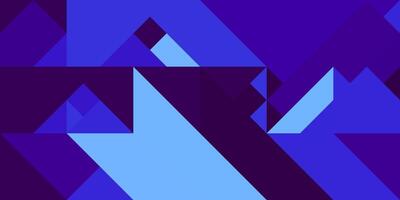 Geometric background pattern. Electric violet blue. Seamless different normal shapes colored geometric minimal design. photo