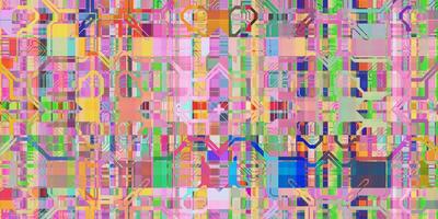Multicolor Colorful Noise Background. Glitch Art Backdrop. Distorted Geometric Surface. Abstract grunge pattern. Distortion Screen Texture. photo