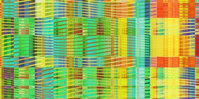 Summer Colors Hypnotic Waves Distorted Geometric Surface. Abstract grunge pattern. Distortion Screen Texture. Colorful Noise Background. Glitch Art Backdrop. photo