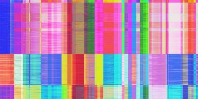 Multicolor Aluminum Polished Sheet Distorted Geometric Surface. Abstract grunge pattern. Distortion Screen Texture. Colorful Noise Background. Glitch Art Backdrop. photo