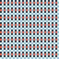 Black Orange Gray Blue Seamless Small French Checkered Pattern. Little Colorful Fabric Check Pattern Background. Classic Checker Pattern Design Texture. photo