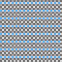 Blue Gray Seamless Small French Checkered Pattern. Little Colorful Fabric Check Pattern Background. Classic Checker Pattern Design Texture. photo