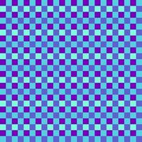 Purple Light Sky Blue Seamless Small French Checkered Pattern. Little Colorful Fabric Check Pattern Background. Classic Checker Pattern Design Texture. photo