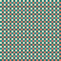 Yellow Green Red Seamless Small French Checkered Pattern. Little Colorful Fabric Check Pattern Background. Classic Checker Pattern Design Texture. photo