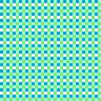 White Blue Green Lime Seamless Small French Checkered Pattern. Little Colorful Fabric Check Pattern Background. Classic Checker Pattern Design Texture. photo