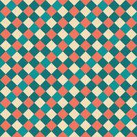 Yellow Green Red Seamless Diagonal French Checkered Pattern. Inclined Colorful Fabric Check Pattern Background. 45 degrees Classic Checker Pattern Design Texture. photo