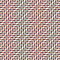 White Gray Orange Seamless Small Diagonal French Checkered Pattern. Little Inclined Colorful Fabric Check Pattern Background. 45 degrees Classic Checker Pattern Design Texture. photo