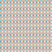 Blue Brown Seamless Small French Checkered Pattern. Little Colorful Fabric Check Pattern Background. Classic Checker Pattern Design Texture. photo