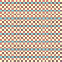 Blue Yellow Burgundy Scarlet Seamless Small French Checkered Pattern. Little Colorful Fabric Check Pattern Background. Classic Checker Pattern Design Texture. photo