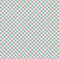 Pink Blue Gray Seamless Small Diagonal French Checkered Pattern. Little Inclined Colorful Fabric Check Pattern Background. 45 degrees Classic Checker Pattern Design Texture. photo