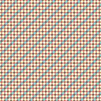 Blue Yellow Burgundy Scarlet Seamless Small Diagonal French Checkered Pattern. Little Inclined Colorful Fabric Check Pattern Background. 45 degrees Classic Checker Pattern Design Texture. photo