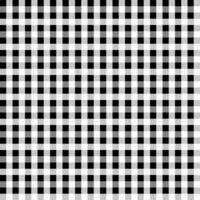 Black White Seamless Small French Checkered Pattern. Little Colorful Fabric Check Pattern Background. Classic Checker Pattern Design Texture. photo