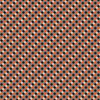 Black Gray Orange Seamless Small Diagonal French Checkered Pattern. Little Inclined Colorful Fabric Check Pattern Background. 45 degrees Classic Checker Pattern Design Texture. photo