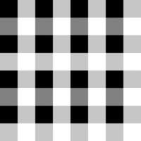 Black White Large Seamless French Checkered Pattern. Big Colorful Fabric Check Pattern Background. Classic Checker Pattern Design Texture. photo
