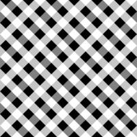 Black White Seamless Diagonal French Checkered Pattern. Inclined Colorful Fabric Check Pattern Background. 45 degrees Classic Checker Pattern Design Texture. photo