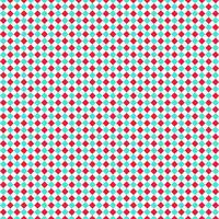 Red White Green Seamless Small Diagonal French Checkered Pattern. Little Inclined Colorful Fabric Check Pattern Background. 45 degrees Classic Checker Pattern Design Texture. photo