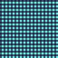 Turquoise Navy Blue Seamless Small French Checkered Pattern. Little Colorful Fabric Check Pattern Background. Classic Checker Pattern Design Texture. photo