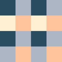 Peach Gray Raven Black Beige Large Seamless French Checkered Pattern. Big Colorful Fabric Check Pattern Background. Classic Checker Pattern Design Texture. photo