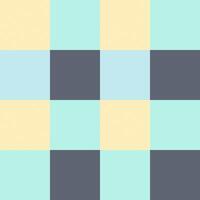 Yellow Gray Light Green Blue Large Seamless French Checkered Pattern. Big Colorful Fabric Check Pattern Background. Classic Checker Pattern Design Texture. photo
