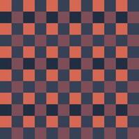 Orange Raven Black Seamless French Checkered Pattern. Colorful Fabric Check Pattern Background. Classic Checker Pattern Design Texture. photo