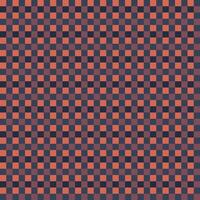 Orange Raven Black Seamless Small French Checkered Pattern. Little Colorful Fabric Check Pattern Background. Classic Checker Pattern Design Texture. photo