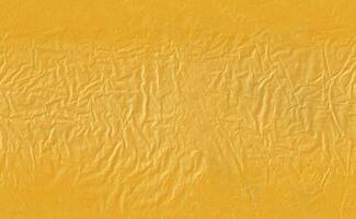 Seamless yellow reusable pack polyethylene texture background. photo