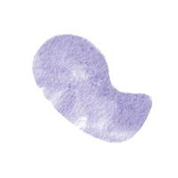 Abstract bright watercolor stain isolated Watercolor hand drawn vector
