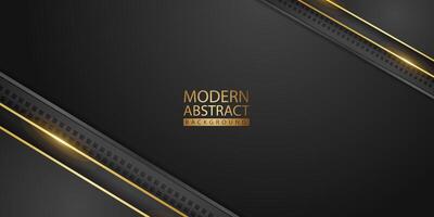 Abstract background with glitter and golden lines glowing dots golden combinations. vector