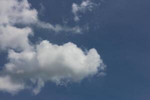 Blue sky background with clouds photo