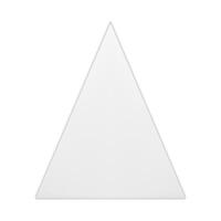 Glossy white realistic triangle elegant shape decorative design 3d template illustration vector