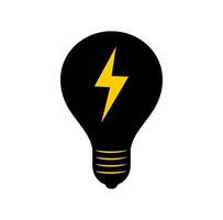 Light Bulb Design Illustration vector