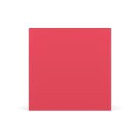 Red squared vertical wall basic foundation block 3d element decorative design realistic vector
