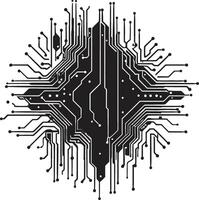 Crypto Caper Digital Cyber Thief Symbol Stealth Hacker Black Cyber Thief Design vector