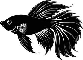illustration of a fish isolated on white background eps 10 vector