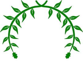 The illustrations and clipart. Cartoon image of a tree. tree icon. vector