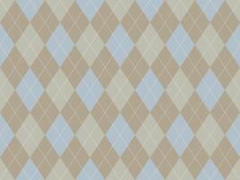 Argyle pattern seamless. Fabric texture background. Classic argill ornament vector