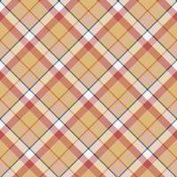 Plaid seamless pattern. background of textile ornament. Flat fabric design. vector