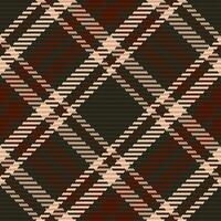 Seamless pattern of scottish tartan plaid. Repeatable background with check fabric texture. backdrop striped textile print. vector