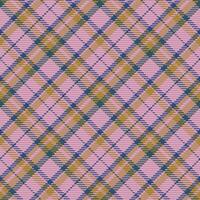 Seamless pattern of scottish tartan plaid. Repeatable background with check fabric texture. backdrop striped textile print. vector