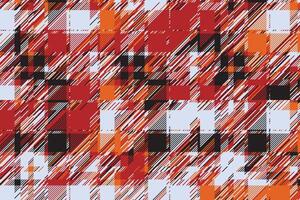 Modern glitch background. Color geometric abstract pattern . vector