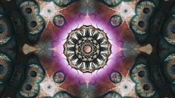 Movement background with fractal design Abstract multicolored movement graphic background video
